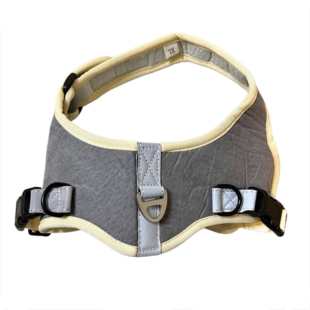 Piang Gouer Dog Suede Reflective Harness